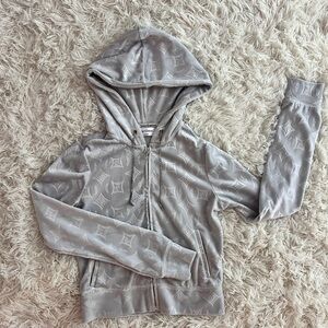 JUICY COUTURE VELOR ZIP UP